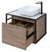 Nova Lite LOFT 75 дуб рустикальный тумба для ванной комнаты правая Aquanet