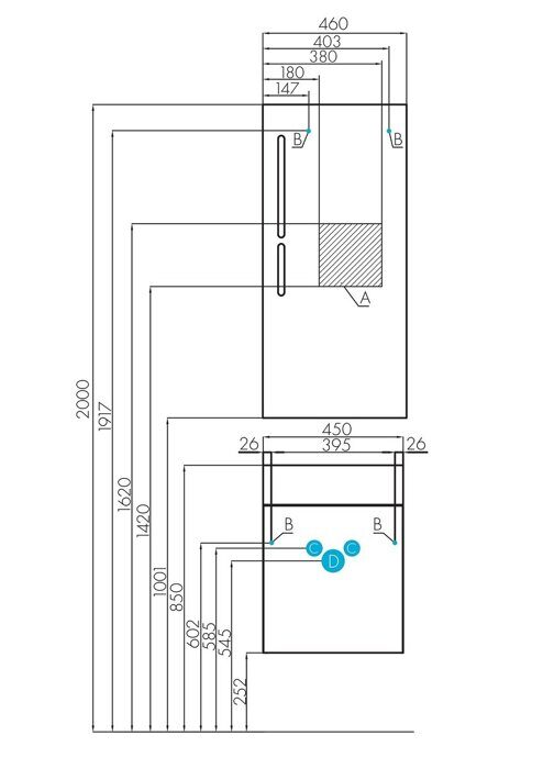 Эклипс зеркало для ванной комнаты с подсветкой Aquaton