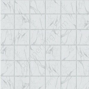 Montis White MN01 белый полированный керамогранит 30х30см Estima Мозаика