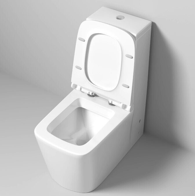 Grossman Falcon GR-4400S напольный унитаз моноблок белый с сидением