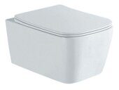 Либра Aquatek унитаз безободковый подвесной с сиденьем Soft Close  AQ1148N-00