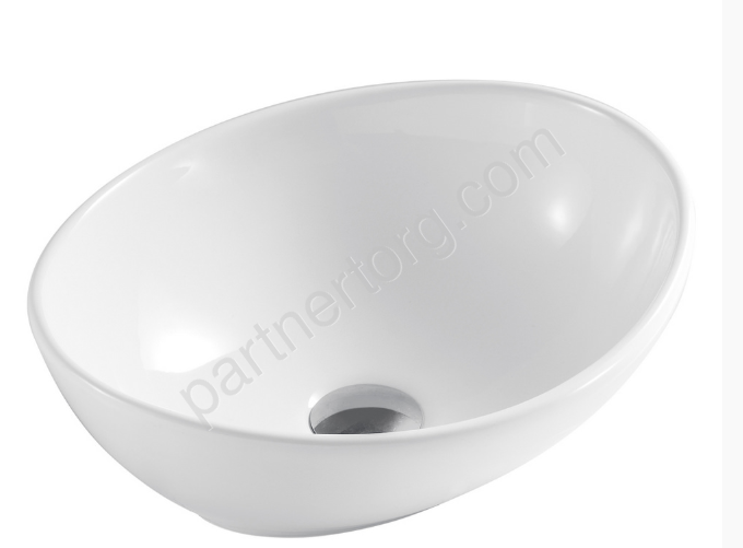 Calypso CS3078 раковина накладная овальная 410x335x145мм.