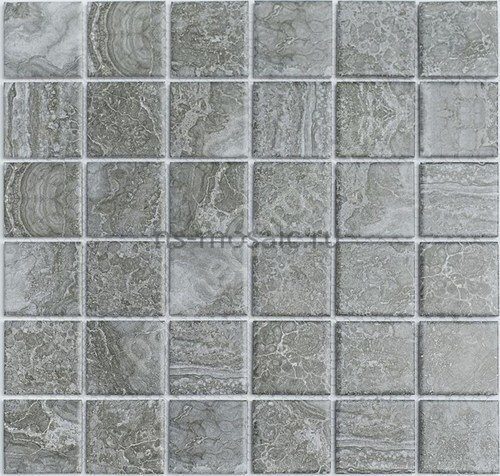 Серая керамическая мозаика Porcelain series PR4848-36