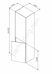 M50ACHX0406GM INSPIRE V2.0, шкаф-колонна, универсальный, подвесной, 40 см, push-to-open, графит мато