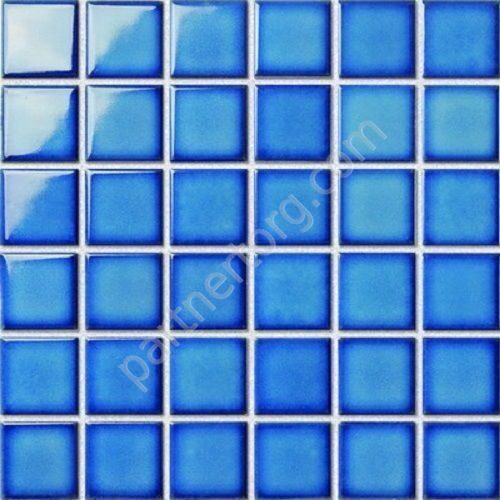 Синяя керамическая мозаика Porcelain series PW4848-07