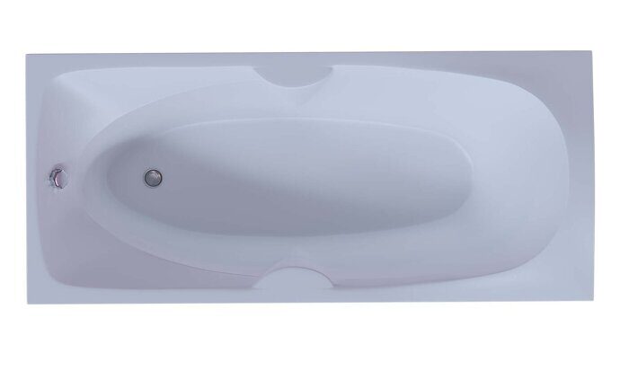 Европа ванна акриловая Aquatek 180х80см с каркасом и сливом-переливом