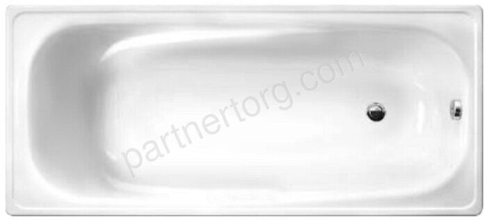 White Wave Italica стальная ванна 170х75 с подлокотниками, с ножками