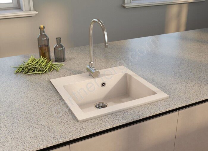 Fostogran FG 48-44, 474х432 кварцевая кухонная мойка