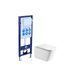 Set Aquatek Либра комплект рама INS-0000017 и унитаз AQ1505T-00