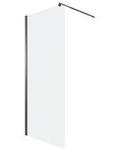 Niagara Eco NG-551-90BLACK душевая перегородка 90х190см, черный, стекло прозрачное