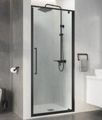 Niagara Nova NG-35-9AGR дверь в нишу распашная 90х195см, профиль графит