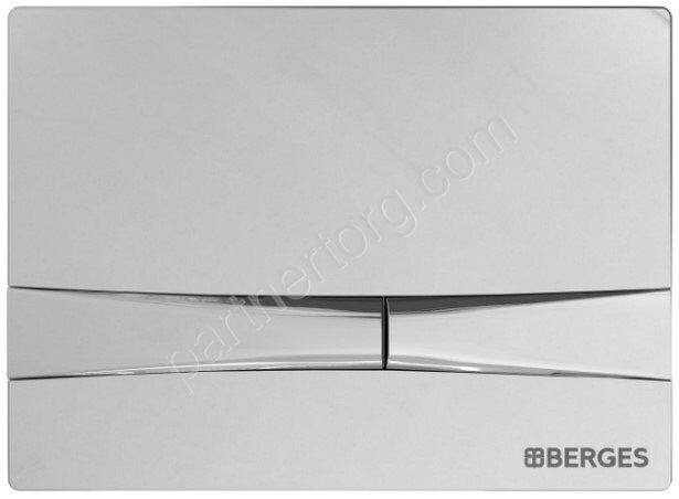 Berges Novum F3 хром глянец клавиша для инсталляции