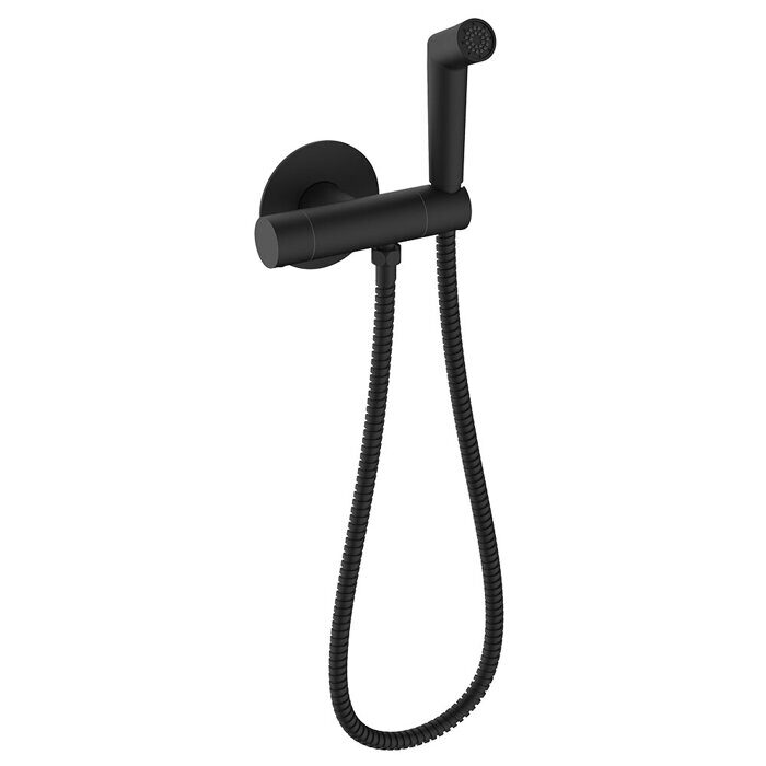 Raglo R23.56.06 встраиваемый гигиенический душ с термостатом, черный