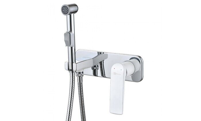 Allegro LM5919CW смеситель с гигиеническим душем, хром Lemark