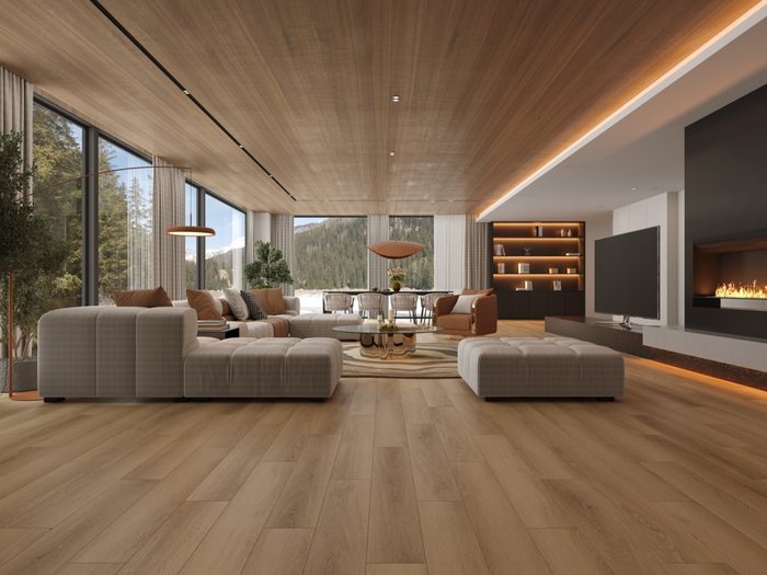 Тритон Титан 8 SPC замковая кварцвиниловый ламинат Alpine Floor ЕСО 27-8