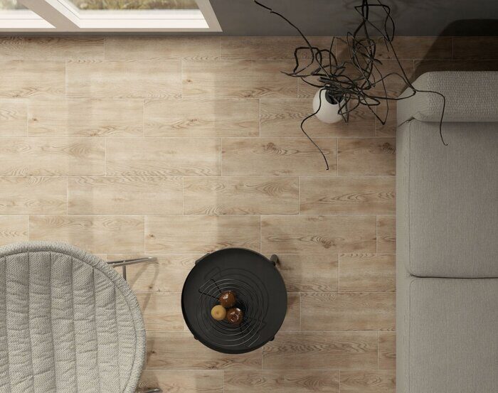 Самарканд светло-бежевый матовый карвинг керамогранит 20x60см Global Tile