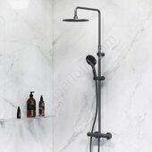 Like AM.PM душевая система термостатическая  с тропическим и ручным душем черная F0780422