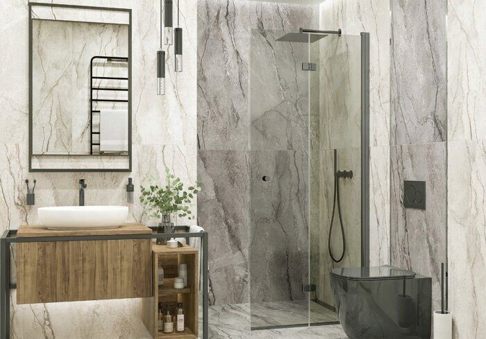 Oregon Gray Delacora керамогранит серый матовый 120х60см