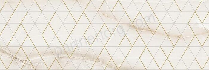 Happy Tact бежевый полированный керамический декор 60х20см Laparet OS\C154\60128