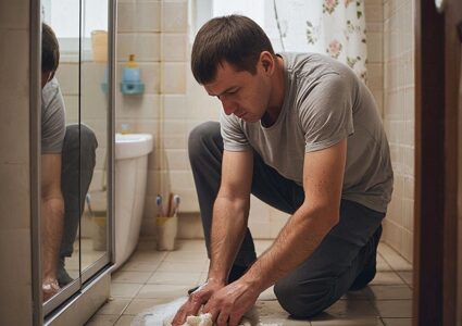 Как ухаживать за керамической плиткой: чистка, защита швов, профилактика грибка