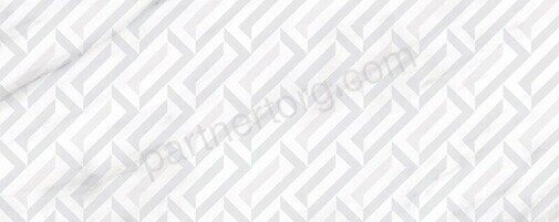 Alpi Geometria настенная плитка белая глянцевая sugar-эффект декофон 20х50см Azori