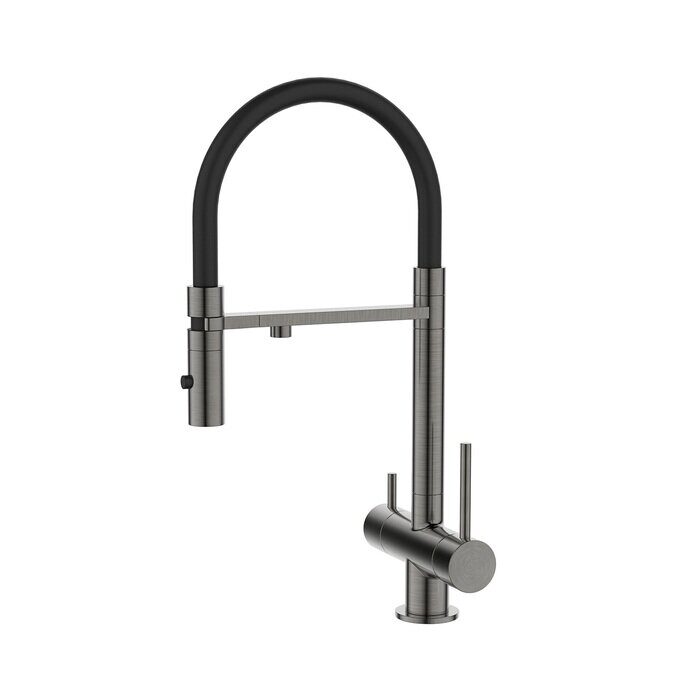 Ace Iddis смеситель для кухни графит ACEGMFFi05