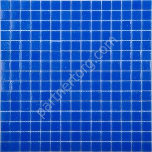 Синяя стеклянная мозаика Econom series AG02