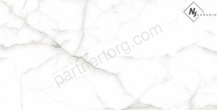 NSC1276 керамогранит белый  полированный 120х60см