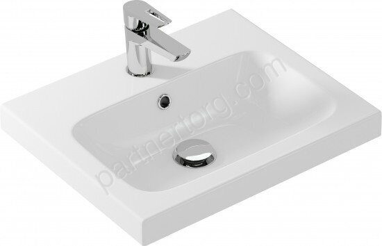 Colour 50 раковина прямоугольная белая Cersanit