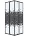 Niagara Eco NG-1009-14QBLACK 90х90х195см душевое ограждение, черный профиль, стекло Мозаика