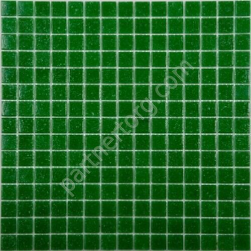 Темно-зеленая стеклянная мозаика Econom series AC01