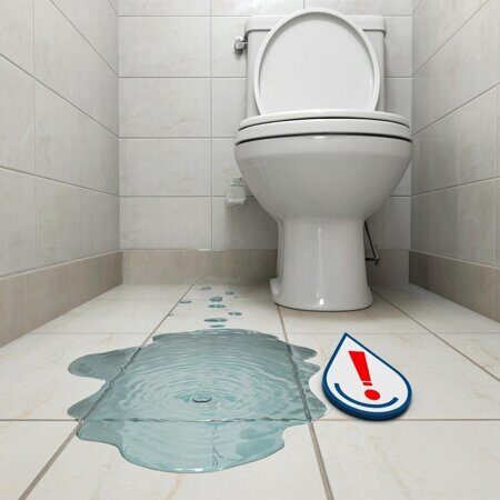 изображенеи протекающего унитаза