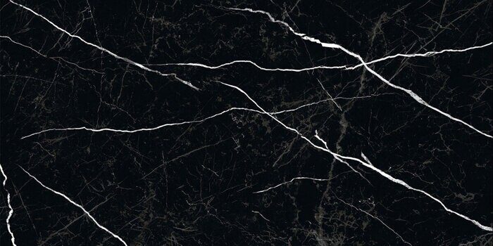 Nero Marquina High Gloss Staro керамогранит черный полированный зеркальный 60х120 см