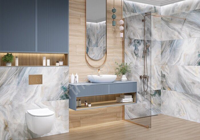 Illusion Smoky LCM керамогранит серый суперполированный 120х60см