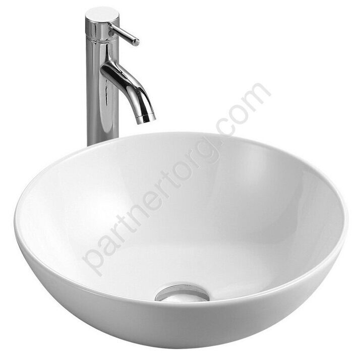 Calypso CS3003 раковина накладная круглая 400x400x145мм