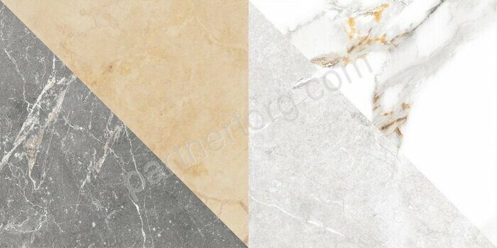 Capella Геометрия плитка облицовочная глянцевая Global Tile 50х25см