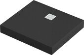 Essentia BAS поддон из литьевого мрамора 90х90см черный