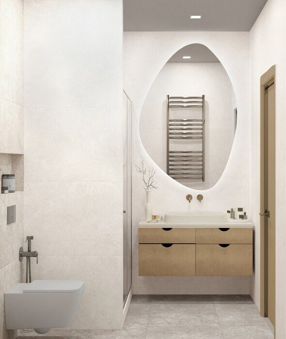 Коста-Рика светло-бежевый керамогранит матовый с сахарным эффектом Global Tile 60х120 см