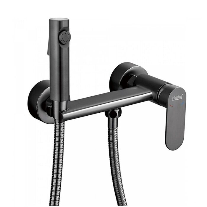 HB5516-3 Haiba Гигиенический душ, латунь, оружейная сталь