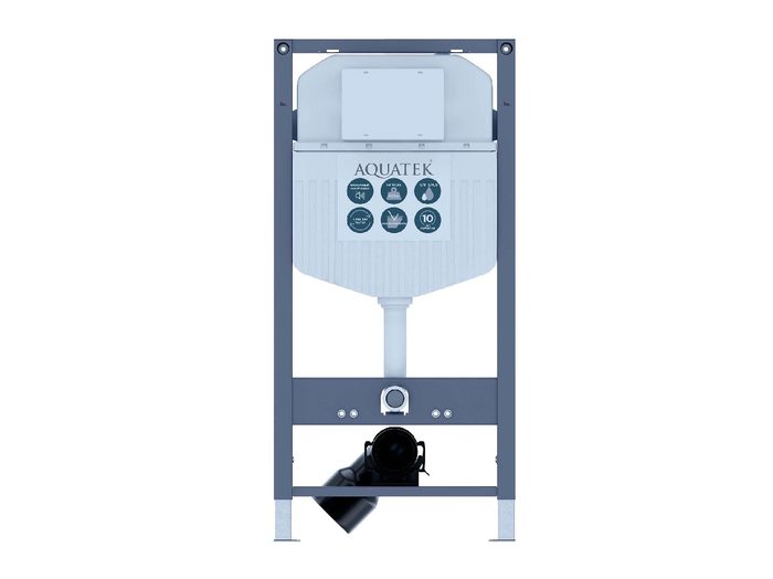 Set Aquatek Сириус комплект рама INS-0000023 и унитаз AQ1582T-00