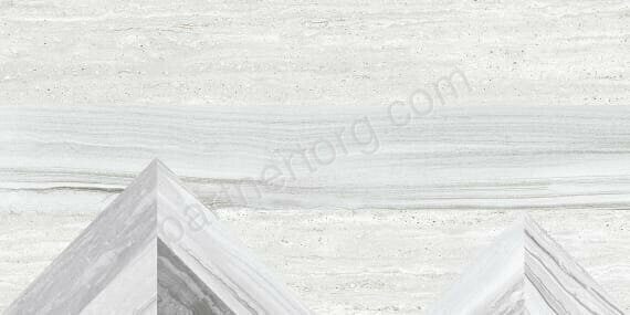 Аспен Геометрия серый керамогранит 30х60см Lasselsberger Ceramics