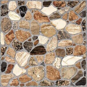 Rento A16431 керамогранит бежевый матовый рельеф 30х30см Cersanit