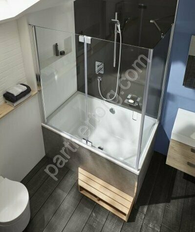 Capsule Jacob Delafon компактная ванна-душ акриловая 140x90 см