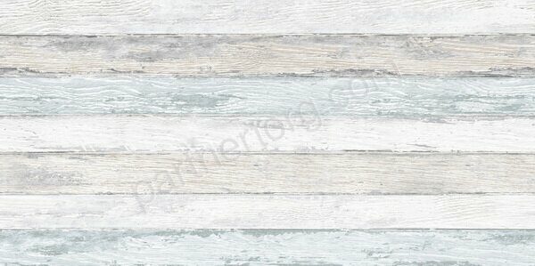 Wood настенная плитка голубая матовая полосы 25х50см Alma Ceramica TWU09WOD016