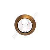 Archie CL ACF античный кофе круглая накладка для еврозамка