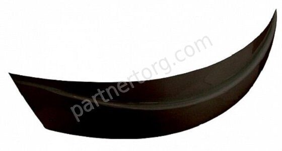 Экран черный для ванны акриловой Ямайка  Акванет 160*100 см