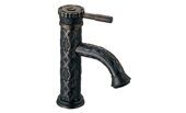 Jasmine LM6606ORB, смеситель для раковины монолитный, черная бронза Lemark