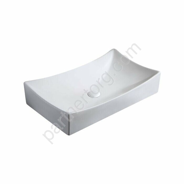 Azario Trend белая раковина встраиваемая 65,5х39,5х14см AZ416