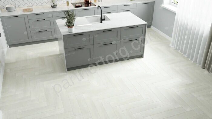 Зимний лес Parquet LVT клеевая плитка ПВХ Alpine Floor ECO 16-6