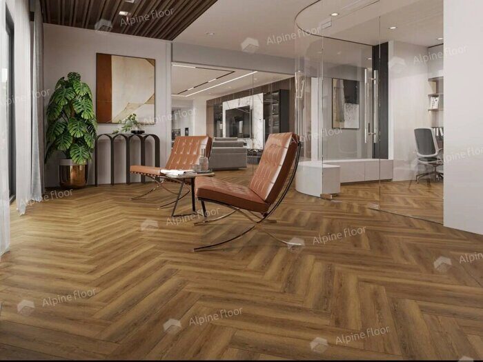 Дуб Далим SPC замковая кварцвиниловая плитка Alpine Floor ECO 13-33